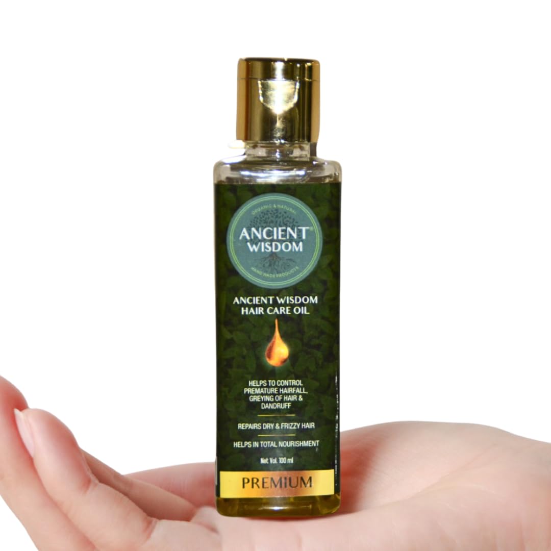 Ancient Wisdom Hair Care Oil | Hair oil for Hairfall | Healthy, Shiny, Problem-free Hair