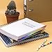 Pukka Pad B5 Subject Notebook with 10 Repositionable Dividers for Organization - 12 Pack – 400 Perforated Pages of 80GSM Paper – 200 Sheet Notebook for School, Office, and Home – White, 7.48 x 9.84in