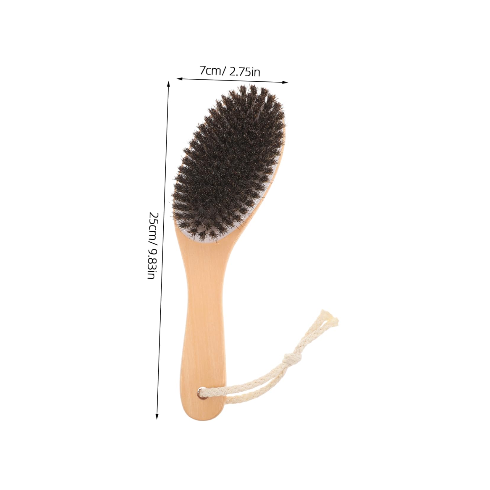 Mipcase Horse Specific Bristle Brush Cattle Hair Cleaning Comb for Grooming Comfortable Bristles for Gentle Cleaning Essential Horse Care Tool