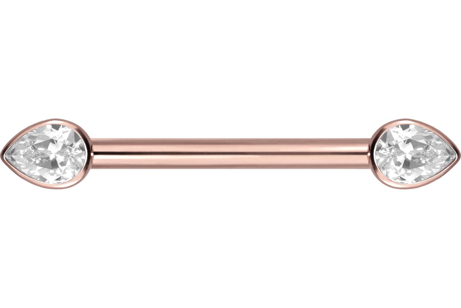 PEAKLINK Piercing Per Capezzolo Con Filettatura Interna, 14 G, In - Foto 12