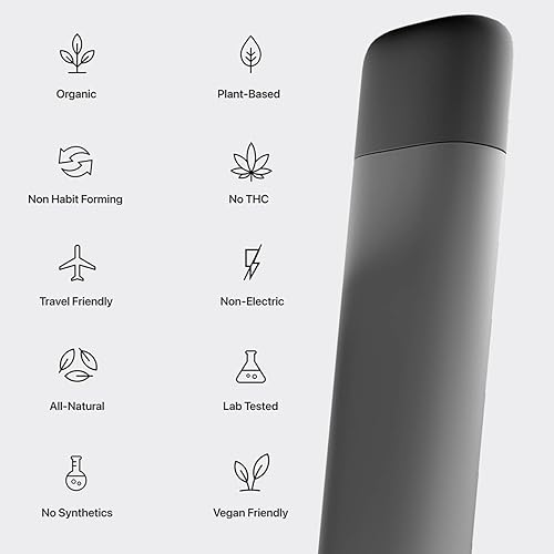 Miniatura 7 de Natranal Quit Puffer para alivio de fijación oral, inhalador para dejar de fumar, delicioso sabor, no eléctrico, punta suave, inhalador de ayuda