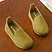 Toddler Baby Girls Fashion Casual Solid Color Single Anti-Slip Shoe Child Cotton Soft Sole Flats Sneaker Shoes. / (Yellow, 22)