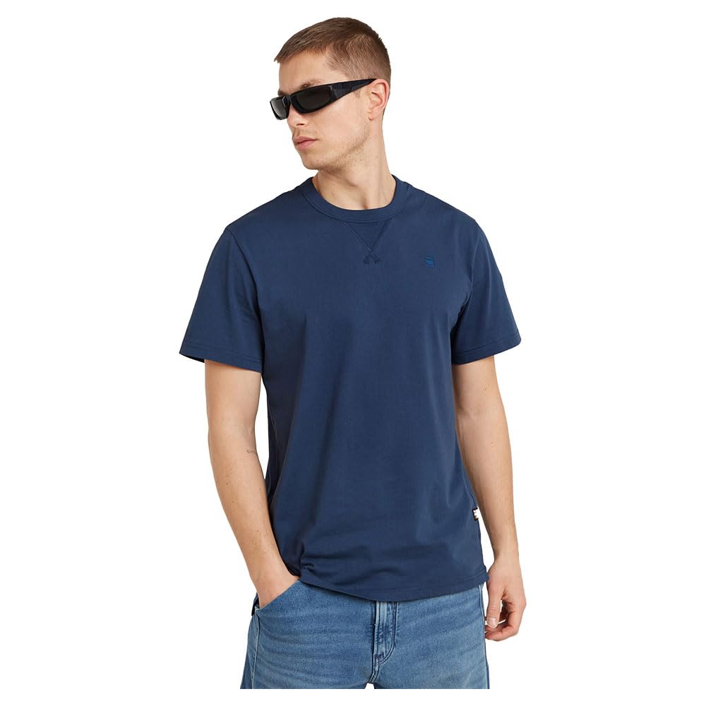 G-Star Herren Nifous T-Shirt, Blau (dk sea Blue D24449-336-1023), XXL