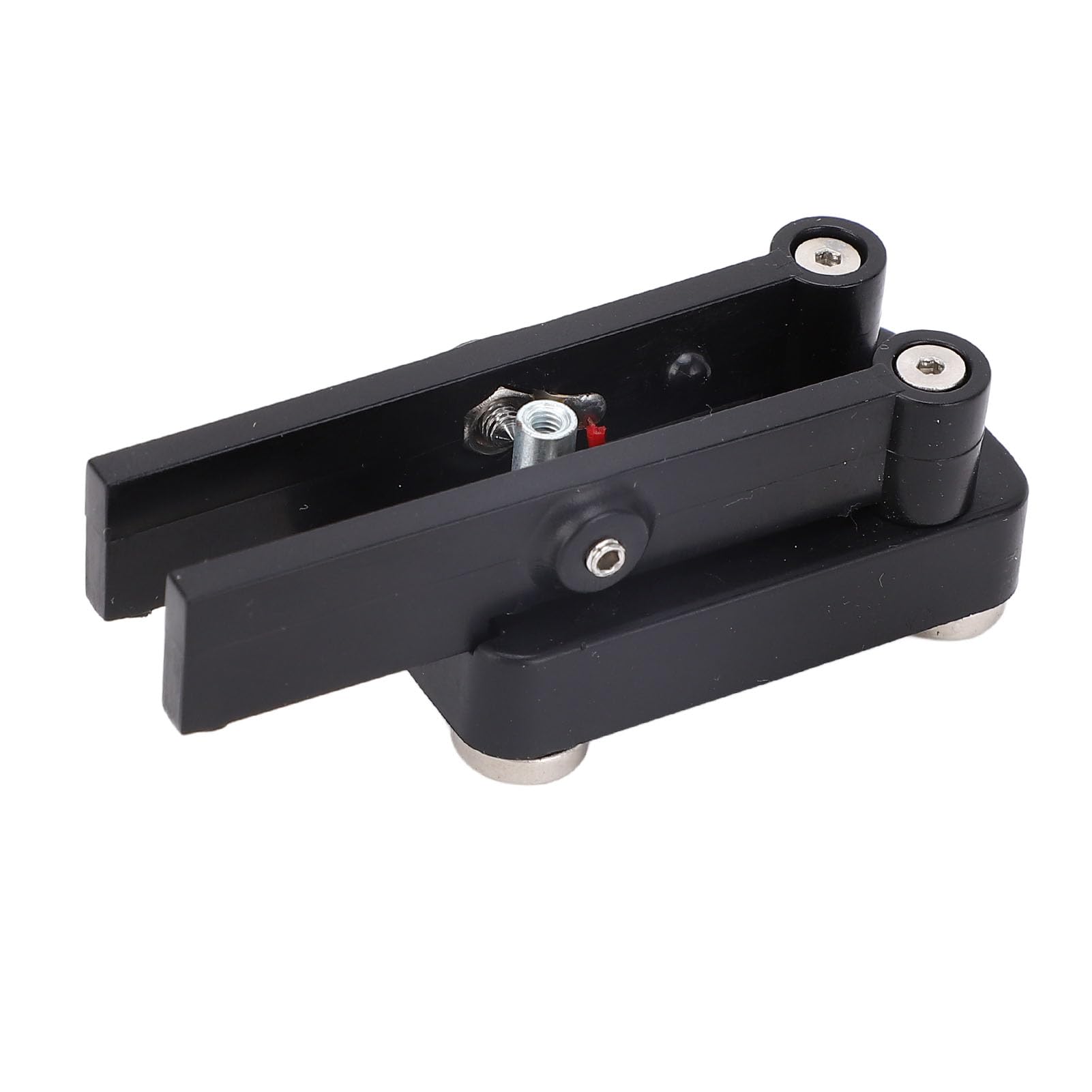 YWBL-WH Llave de Telégrafo de Doble Paleta con Base Magnética y Cable de 3,5 Mm para Práctica de Código Morse de Radioaficionado, Carcasa de ABS Portátil CW Keyer