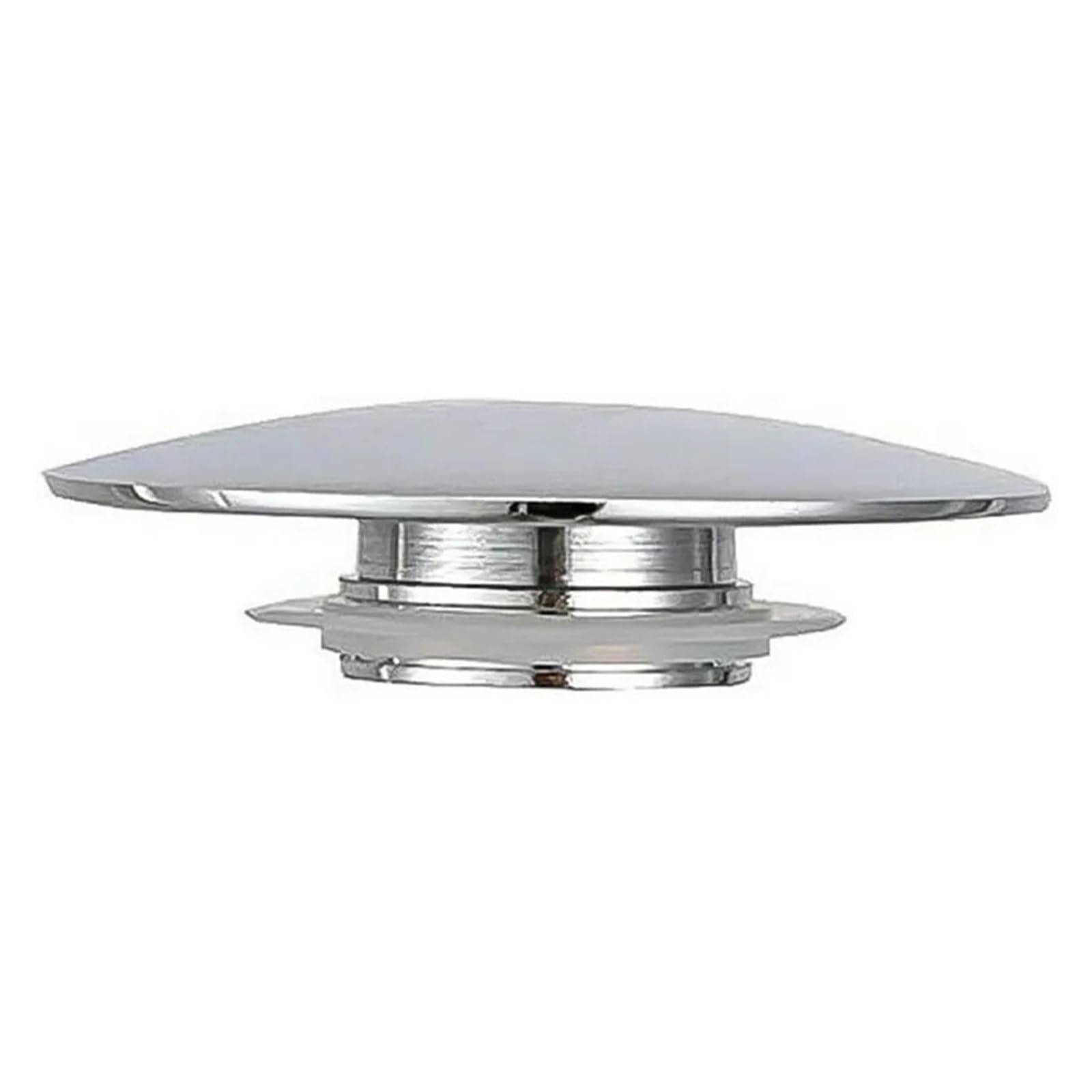 1pc 66mm Bathroom Basin Pop-Up Sink Plug - Click Clack Push Button Drain Stopper Cover