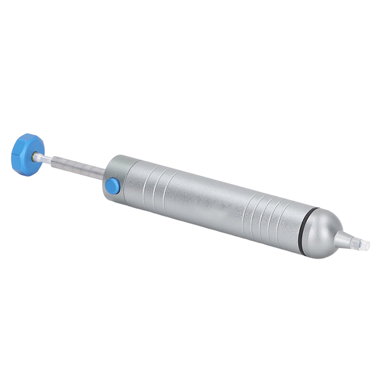 Solder Sucker Desoldering Pump, Solder Sucker No Clog Tool, Strong Vacuum Aluminum Alloy Strong Suction Auto Rebounding Detachable Solder Removal Tool