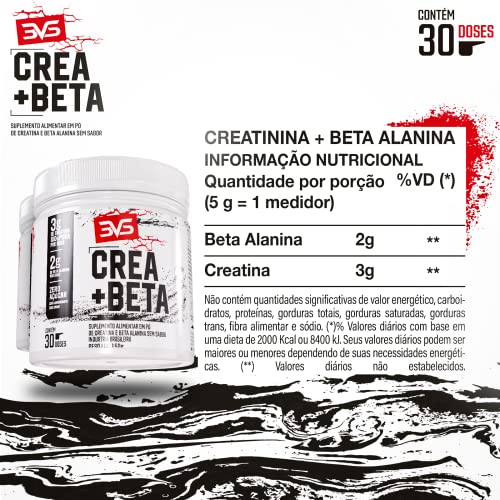 3VS Nutrition Creatina + Beta Alanina 150g