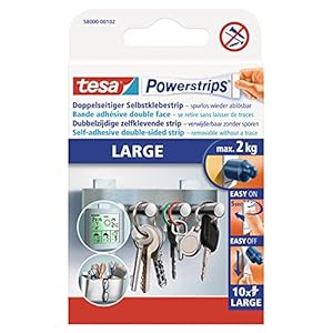 tesa POWERSTRIPS LARGE 10x, wit