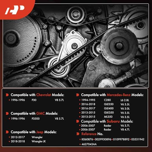 A-Premium Serpentine Belt 6-Rib 87.57 In by A-Premium - Used condition - Image 2