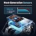 Aneken N60 Money Counter Machine Mixed Denominations, Cash Counter with 3.5” HD Dual TFT Display, UV/MG/IR/DD Counterfeit Detection, Printer-Ready Bill Counting Machine for Business, Upgraded Version