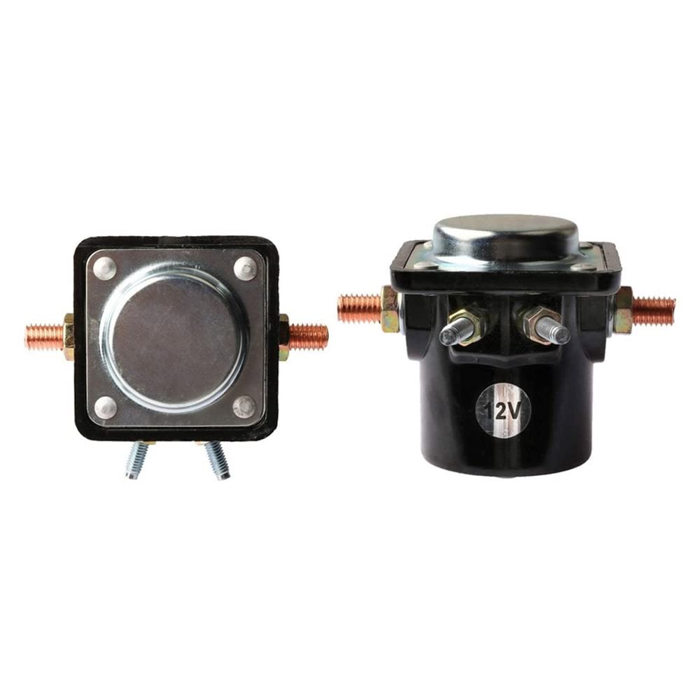 Interruttore a relè elettromagnetico di avviamento motore fuoribordo per nero 383622 395419 582708 586180 durevole