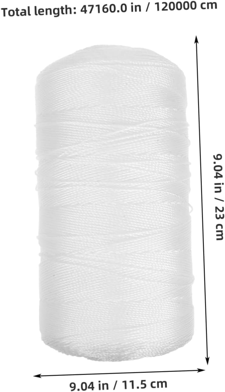 Climbing Plant Twine String Durable Pe Garden String for Support Fishing and Gardening Supplies White