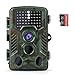 Coolife Trail Game Camera with 32GB Card, 16MP 1080P Hunting Wildlife Camera with 3 Infrared Sensors 49Pcs IR LEDs Night Vision 0.2S Motion Activated IP67 Waterproof 2.4" LCD