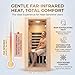 DWKWE 1 Person Infrared Sauna Room - Canadian Hemlock Wood Home Sauna with Bluetooth Speaker & Chromotherapy Light, Suitable for Home Bedrooms or Apartments (32