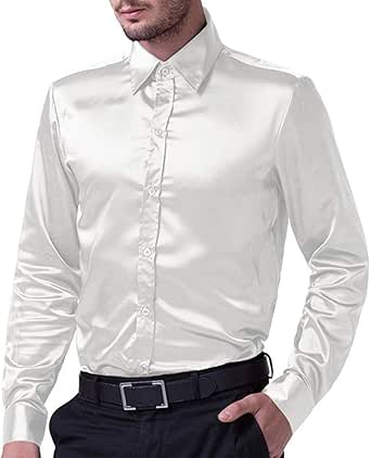 Abbigliamento Formale Fortino Landi Camicia Elegante Uomo In Raso - Foto 7