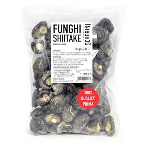 Scherini - champignon Shiitake séchés (1er choix) - 200g
