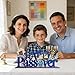 Passover Decorations Wooden Table Centerpieces 11.8x6.2 Inches Happy Passover Table Decorations Chag Sameach Tiered Tray Decor for Jewish Festival Table Decor