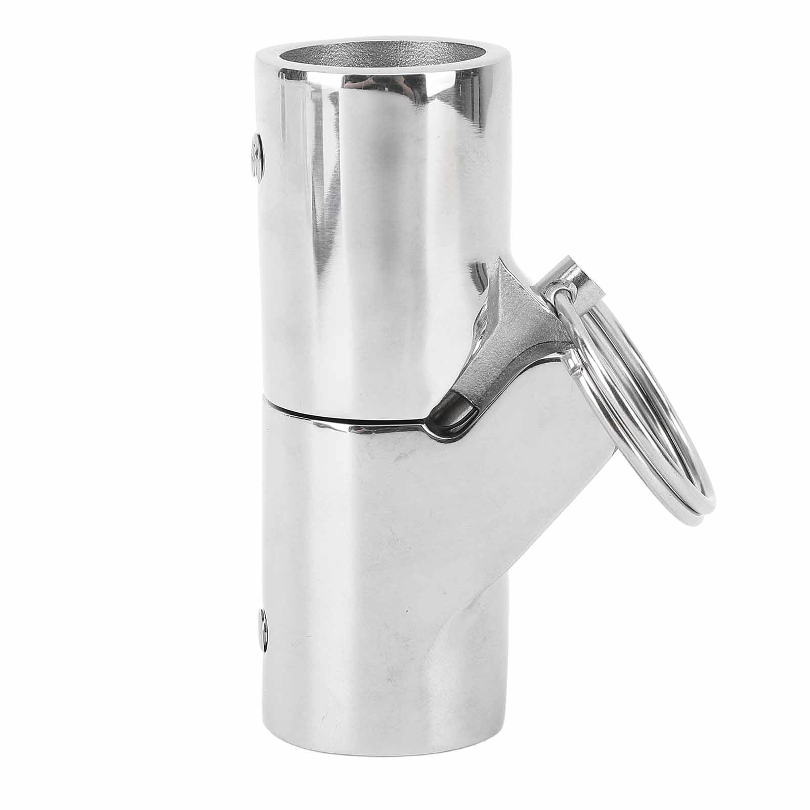 Tbest Connettore per tubi per barche Pieghevole Tubo Girevole Hardware Acciaio Inox 316 22mm Marine Yacht Accessori per FRP Gonfiabile Business