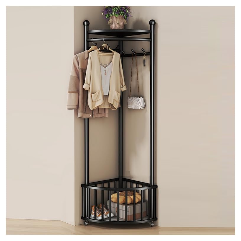 Porte-vêtements d'entrée pour un salon et une chambre toujours ordonnés