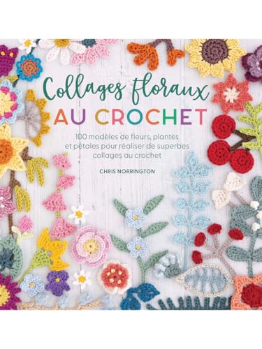 livre Collages floraux au crochet