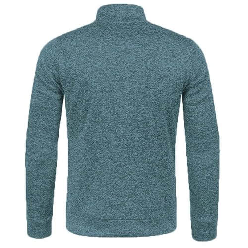 Mens Sweater Cardigan Full Zip Knitted Long Sleeve Sweaters Trendy Lightweight Casual Stand Collar Solid Cardigans2