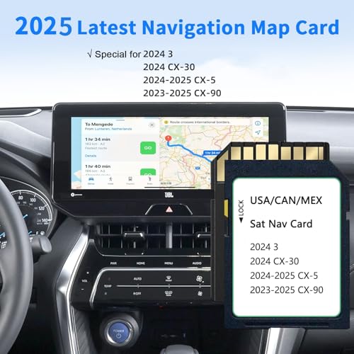 Upgraded KMV6 66 EZ1B Navigation SD Card Map USA/CAN/MEX CX-5(2024-2025), CX-30/Model 3(2024), CX-90(2023-2025), KMV66Z1B Latest Navigation SD Card Plug and Play by Rocketek - Used condition - Image 2