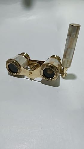 Miniatura 5 de Binocular de ovejas. Decoración para el hogar. y Zoom. Matireal Latón Vidrio Tamaño 34inch Espera 10.58 oz