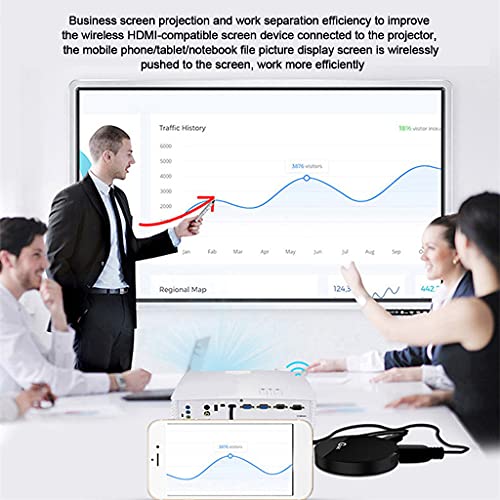 Receptor de vídeo en streaming WiFi 4K para aprendizaje en línea, proteger los ojos de los niños para la oficina, reuniones, dispositivos de juego - imagen 6