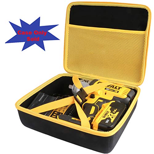 Khanka Carrying Hard Case Replacement for DEWALT DCF899B/DCF899HB 20v MAX XR Brushless High Torque 1/2
