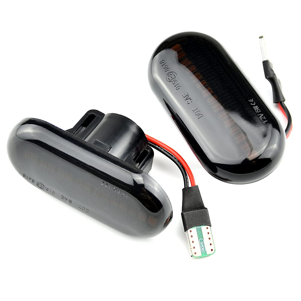 1 para reflektorów obrysowych przedniego błotnika dynamiczne znaczniki boczne LED kompatybilne z DA-CIA Du-ster D-okker Lo-dgy Re-nault Me-gane 1 C-lio1 2 KAN-GOO ESPACE Smart