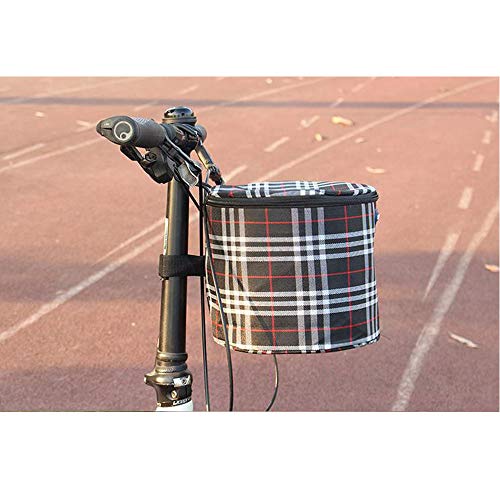 Panier de vélo pliable REYG en toile double pour VTT