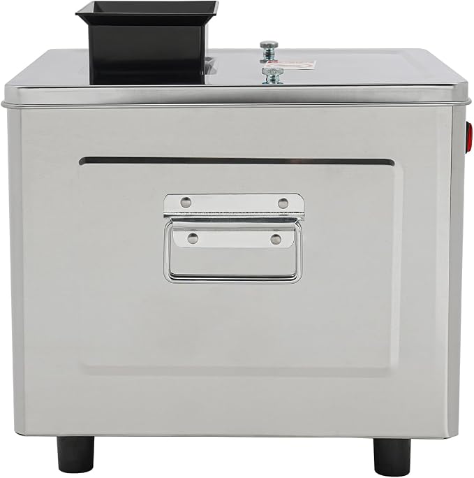 Máquina eléctrica cortadora de carne de 850W acero inox miniatura 7