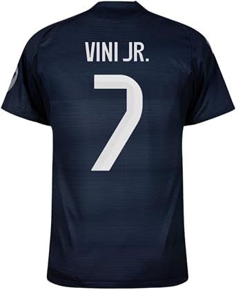 Madrid Vini Jr #7 Mens Soccer Jersey Fan Edition Short Sleeve Training & Casual Shirt Home, Away & Third Kit 2025/26