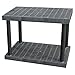 Structural Plastics Dura-Shelf Plastic Shelving With Fixed Shelves - 36"Wx24"D Shelves - Starter Unit