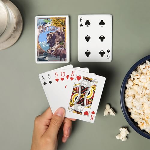 Baraja de póker Lantern Press, 52 cartas tamaño póker miniatura 2