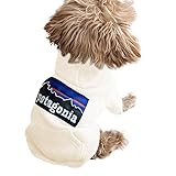 シャツ 犬の冬のコート 犬服 ドッグウェア パーカー 犬用コスチューム 可愛い ペットウェア 小中大型犬服 わんちゃんのお洋服 防寒 暖かい ワンコ服 秋冬 人気 おしゃれ クリスマス お散歩 お出かけ(オフホワイト-M)