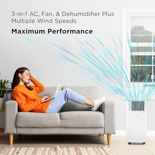 TCL 5,100 BTU Smart Portable Air Conditioner with Remote Control - image 3