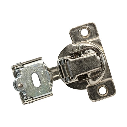 10 Pack Rok Hardware Grass Tec 864 108 Degree 1/2" Overlay Custom 3 Level Soft Close Screw On Compact Cabinet Hinge 04431A-15 3-Way Adjustment 45Mm Screw Hole Pattern #TOP1