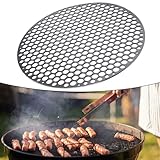 Estante redondo de acero inoxidable para barbacoa, apto para asar, hornear y cocinar al vapor alimentos (18 cm)