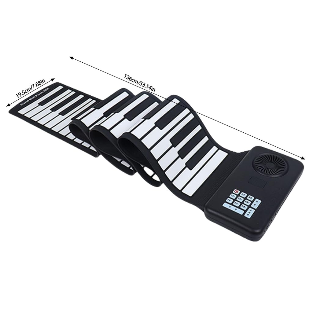 Pianoforte elettronico pieghevole a 88 tasti, per gli amanti della musica
