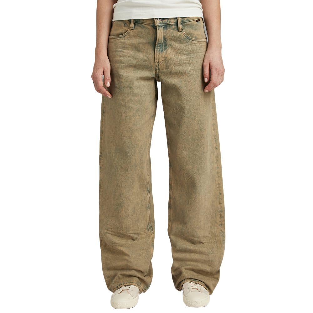 G-STAR Damen Judee Low Waist Loose Jeans Mehrfarben (Faded Sandstorm D22889-D436-G234) 30W / 34L
