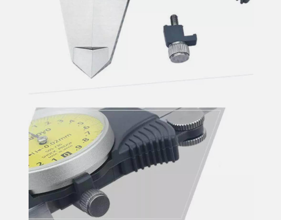 1pc Compatible Dial Caliper Washer Bezel Clamp 05BAA112 with Screw 05BAA113