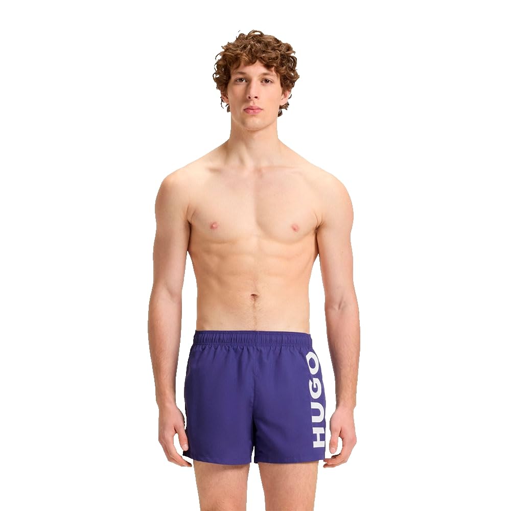 Hugo Men's Swim Shorts, 422 Medium Blue, M