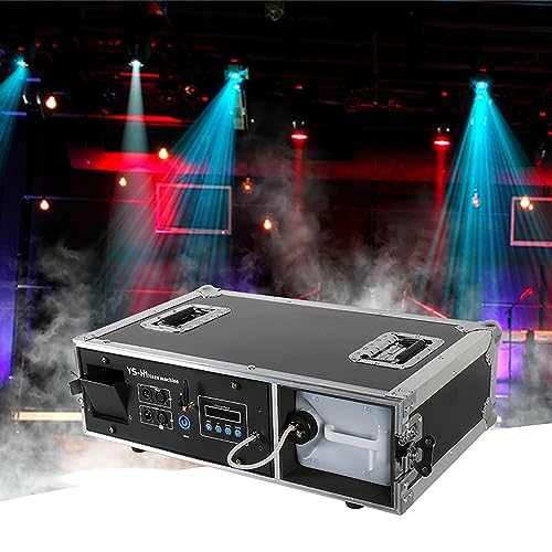 UPIKIT Mist Haze Machine Niebla Etapa Máquina de Humo 2000W DMX 512 Control con Caja de Vuelo 3L...