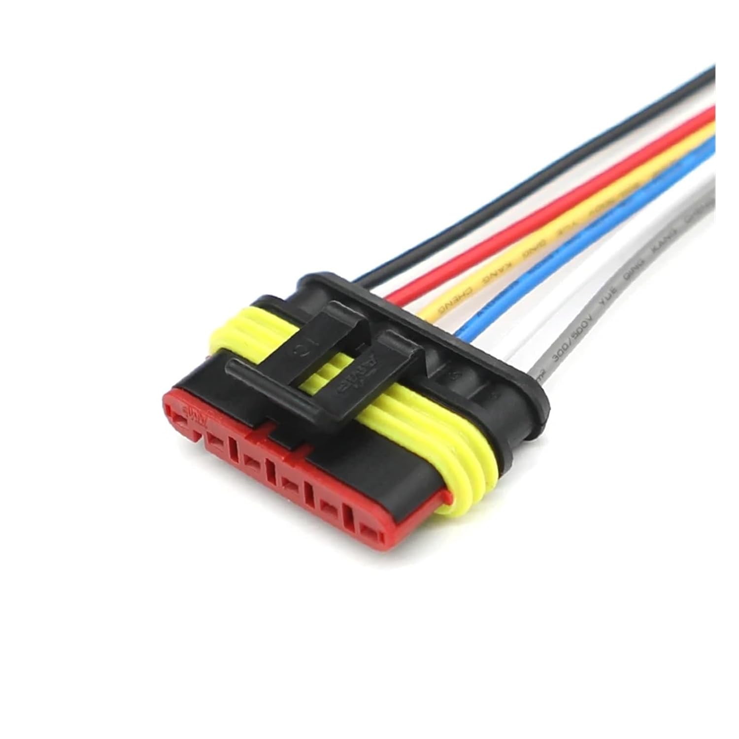 6Pin AMP 1.5mm Series Cable Automotive Waterproof Connector Male/Female Harness Connectors 282108-1 282090-1(Female dust Cap)