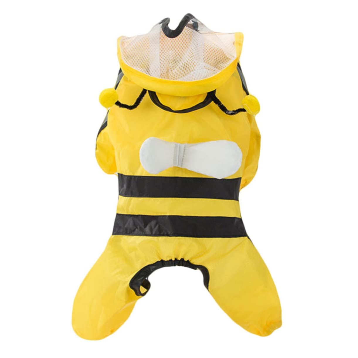 Didiseaon 3pièces Manteau De Pluie pour Chiens Abeille Veste Imperméable Et Respirante pour Petits Et Moyens Chiens Poncho Pratique Et pour Journées Pluvieuses