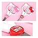 Sanrio Hello Kitty Face Line Scissors : Hello Kitty Ears with Ribbon (Pink or Red) (Pink)