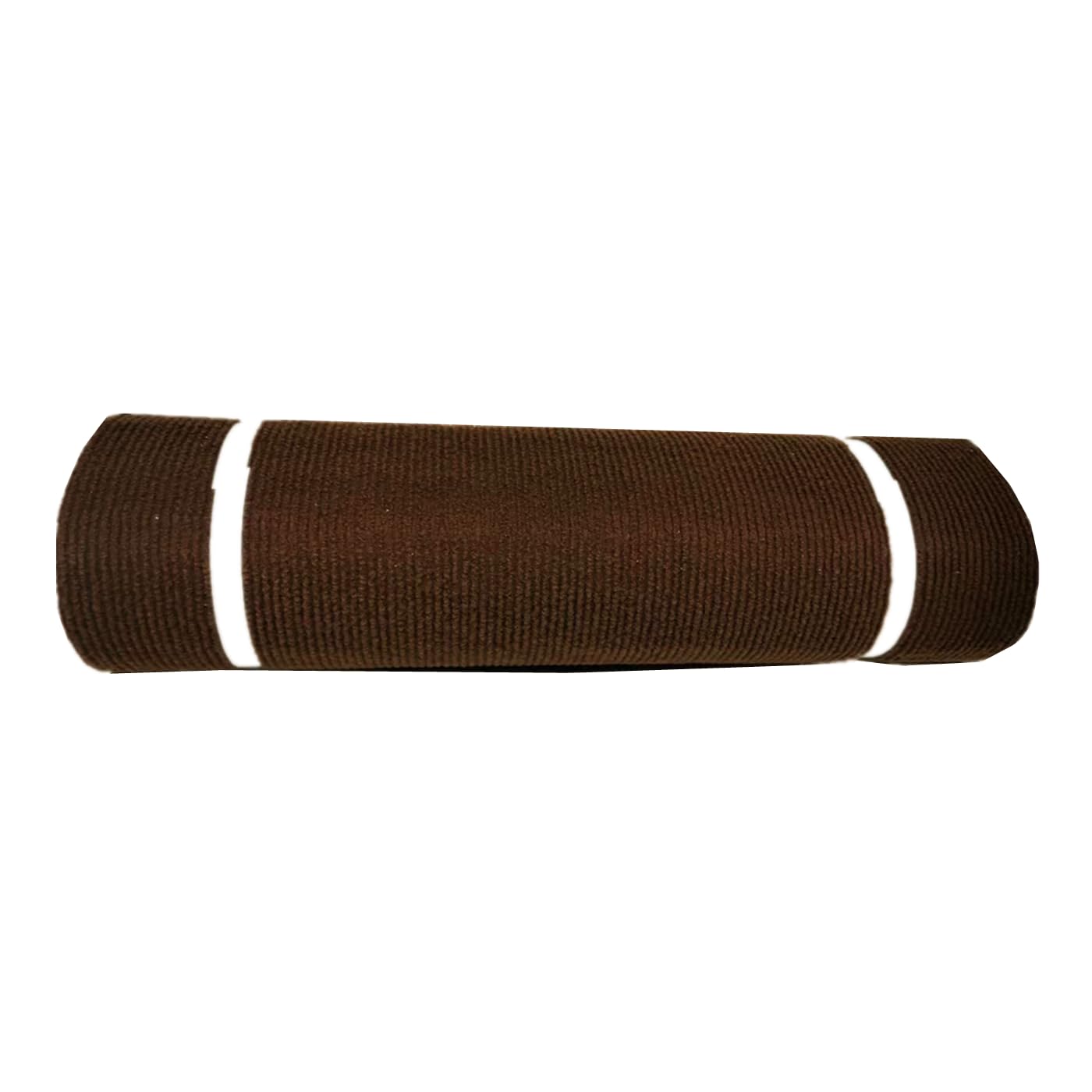 Alfombrilla autoadhesiva recortable de 157.6 x 15.8 pulgadas, repuesto para estantes de árbol de gato, escalones de muebles de pared de gatos, protector de sofá para rascar (marrón)