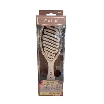 Cala Scentflow Flexi Detangling Brush, Noir Bloom