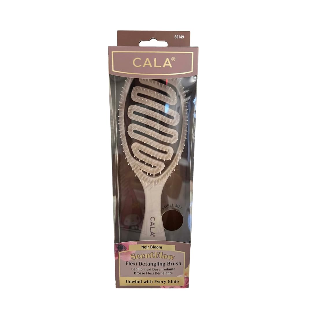 Brosse démêlante Cala Scentflow anti-noeuds pour cuir chevelu sensible - 5